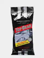 Влажные салфетки для стекол зеркал и фар Top Gear, 30 шт