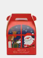 Алый новогодняя подарочная коробка 3ШТ. Merry Christmas, рождественские подарочные коробки