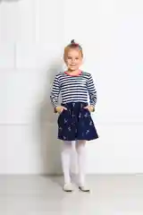 Платье Золотой ключик для девочек, длинный рукав