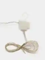 Белый гирлянда штора занавес с крючками USB 2,4 метра