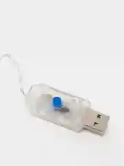 Желтый гирлянда штора занавес с крючками USB 2,4 х 3 метра