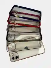 Прозрачный чехол с усиленными бортами iPhone Айфон 11, 12, 12 Pro, 12 Pro Max, 11 Pro