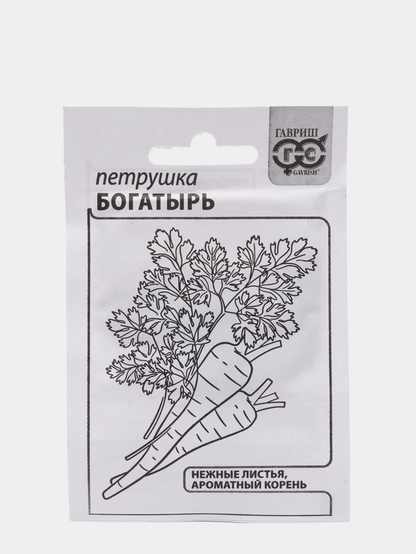 Петрушка листовая Богатырь, белый пакет 2г (семена)