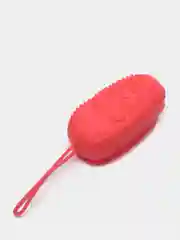Коралловый силиконовая щетка-мочалка Bubbles Bath Brush