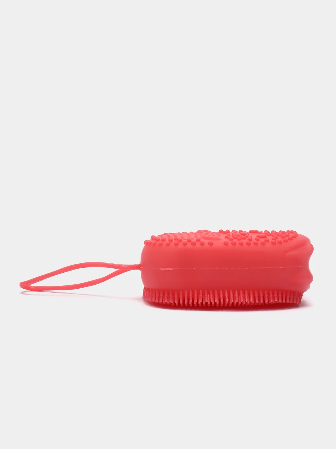 Коралловый силиконовая щетка-мочалка Bubbles Bath Brush