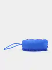 Синий силиконовая щетка-мочалка Bubbles Bath Brush