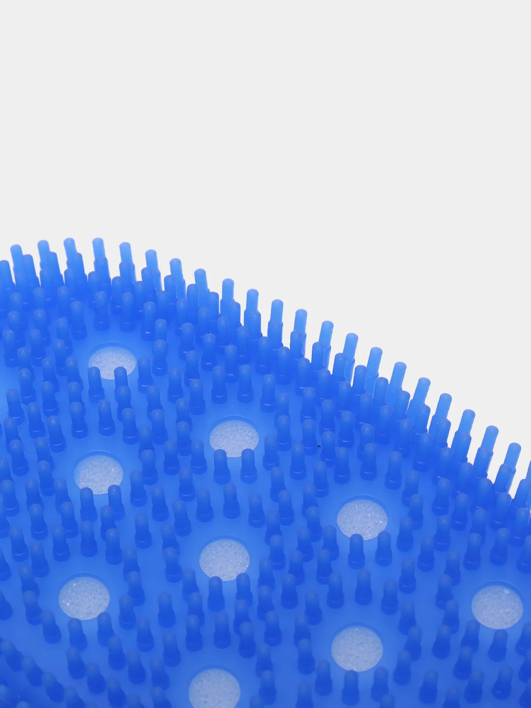 Синий силиконовая щетка-мочалка Bubbles Bath Brush