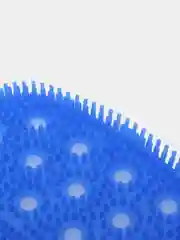 Синий силиконовая щетка-мочалка Bubbles Bath Brush