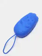 Синий силиконовая щетка-мочалка Bubbles Bath Brush