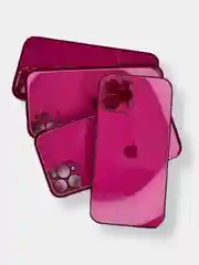Фуксия глянцевый чехол накладка Apple iPhone 12 Pro Max
