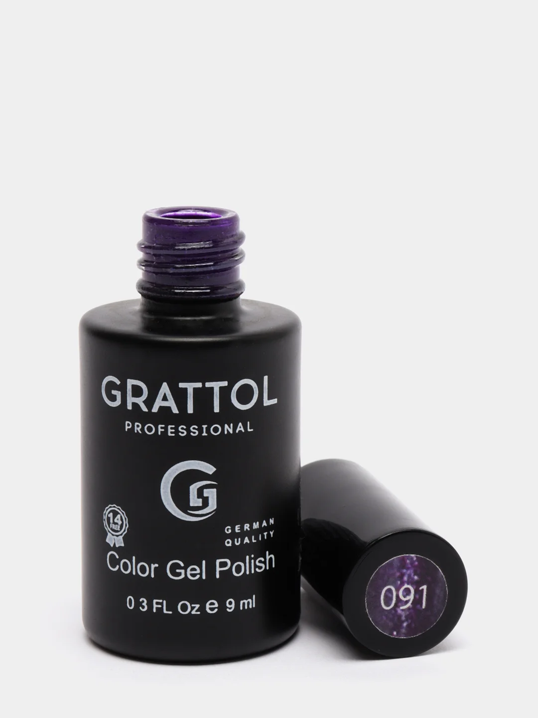 Гель лак Grattol № 091 Color Gel Polish Shining Purple
