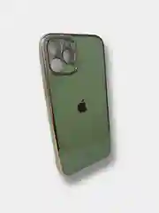 Лесной зеленый глянцевый чехол накладка Apple iPhone 12 Pro Max