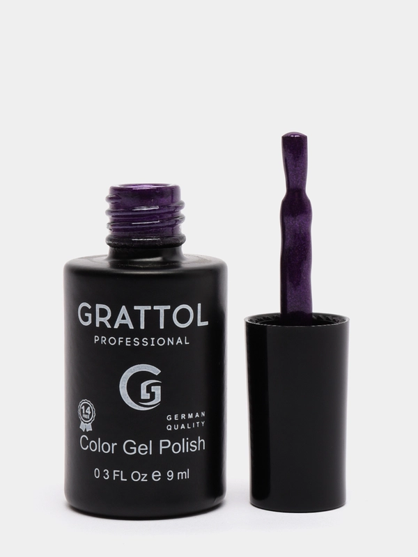 Гель лак Grattol № 092 Color Gel Polish Shining Plum