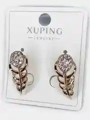 Серьги женские перо арт-182838
