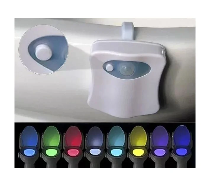 Подсветка для унитаза с датчиком движения "light bowl", 8 colors