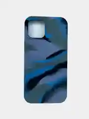 Угольный чехол накладка с акварельным принтом Apple iPhone Айфон 11, 12, 12 Pro, 12 Pro Max