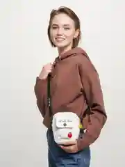 Белый сумка холщовая, через плечо