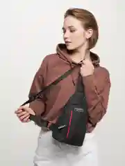 Черный сумка через плечо