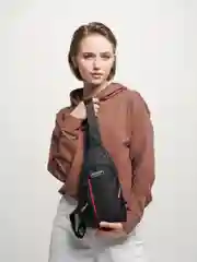 Черный сумка через плечо