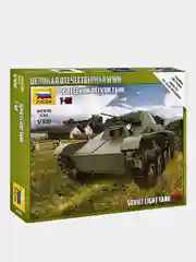 Модель сборная из пластика 1:100 "Легкий танк Т-60 WWII SU"
