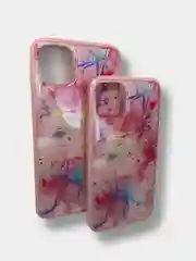 Розовый чехол накладка принт мрамор Apple iPhone 11 Pro, 11 Pro Max
