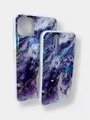 Белый чехол накладка принт мрамор Apple iPhone 11 Pro, 11 Pro Max