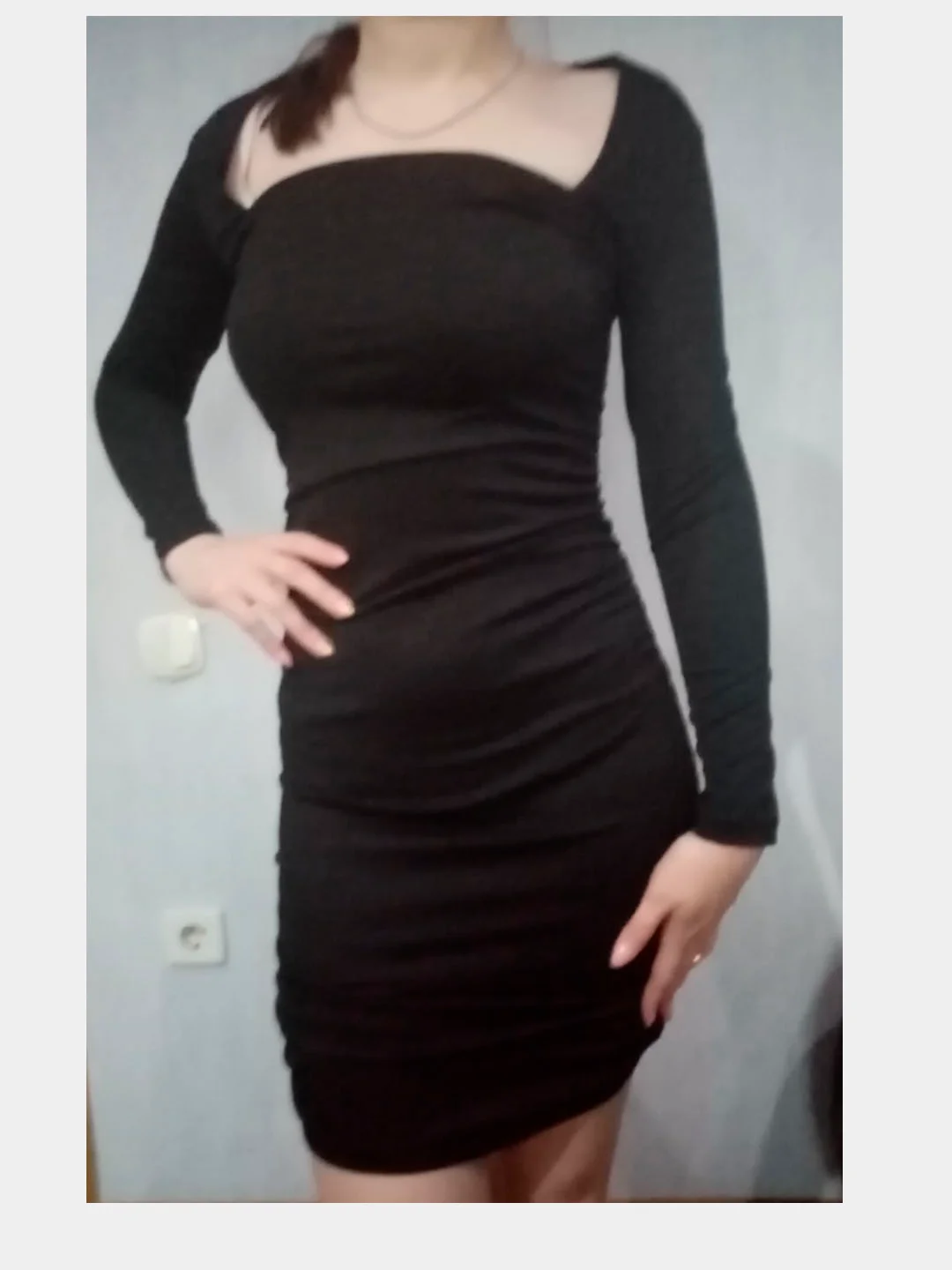Черный платье женское "Арина"