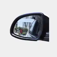 Пленка наклейка антидождь водоотталкивающая на зеркала автомобиля