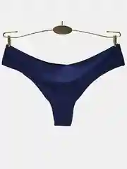 Синий стринги бесшовные