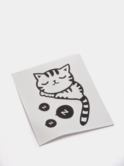 Наклейка на выключатель "Котенок"