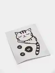 Наклейка на выключатель "Котенок"