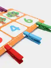 Игры с прищепками "Учим цифры"