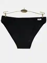 Черный трусы женские хлопковые