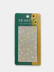 Бежевый наклейки для ногтей 5D