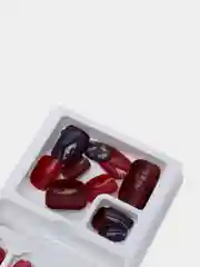 Красный накладные ногти