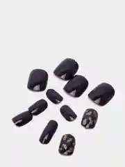 Красный накладные ногти