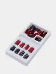Красный накладные ногти