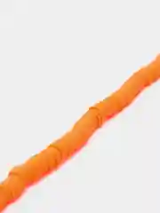Оранжевый каучук бусины силиконовые, 6мм