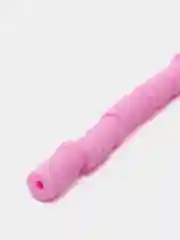 Розовый каучук бусины силиконовые, 6мм