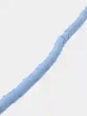 Лазурный каучук бусины силиконовые, 6мм