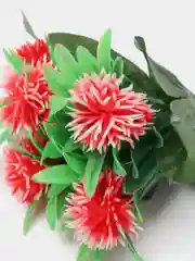 Красный искуственные трава Ёжики