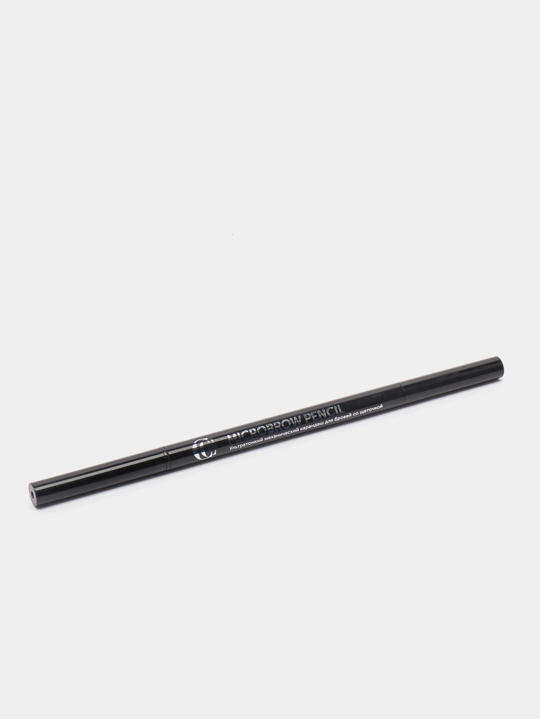 Серый карандаш для бровей механический с щеточкой Micro Brow Pencil, CC Brow