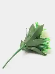 Белый искуственные трава Ёжики