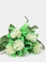 Белый искуственные трава Ёжики