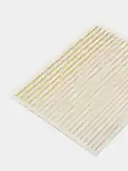 Золотой гибкие 3D ленты для ногтей