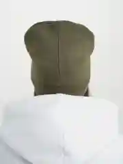 Хаки шапка женская