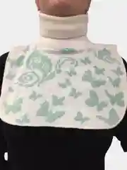 Салатовый манишка женская