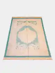 Коралловый подарочный набор для мусульман. Коран, Коврик для молитвы, Четки, Молитвы, 100 имен Аллаха