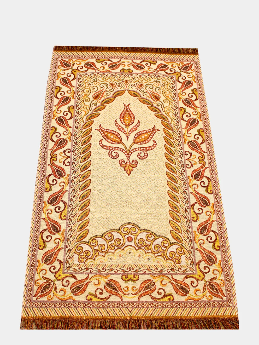 Коралловый подарочный набор для мусульман. Коран, Коврик для молитвы, Четки, Молитвы, 100 имен Аллаха