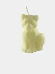 Белый свеча Кот, 4 цвета